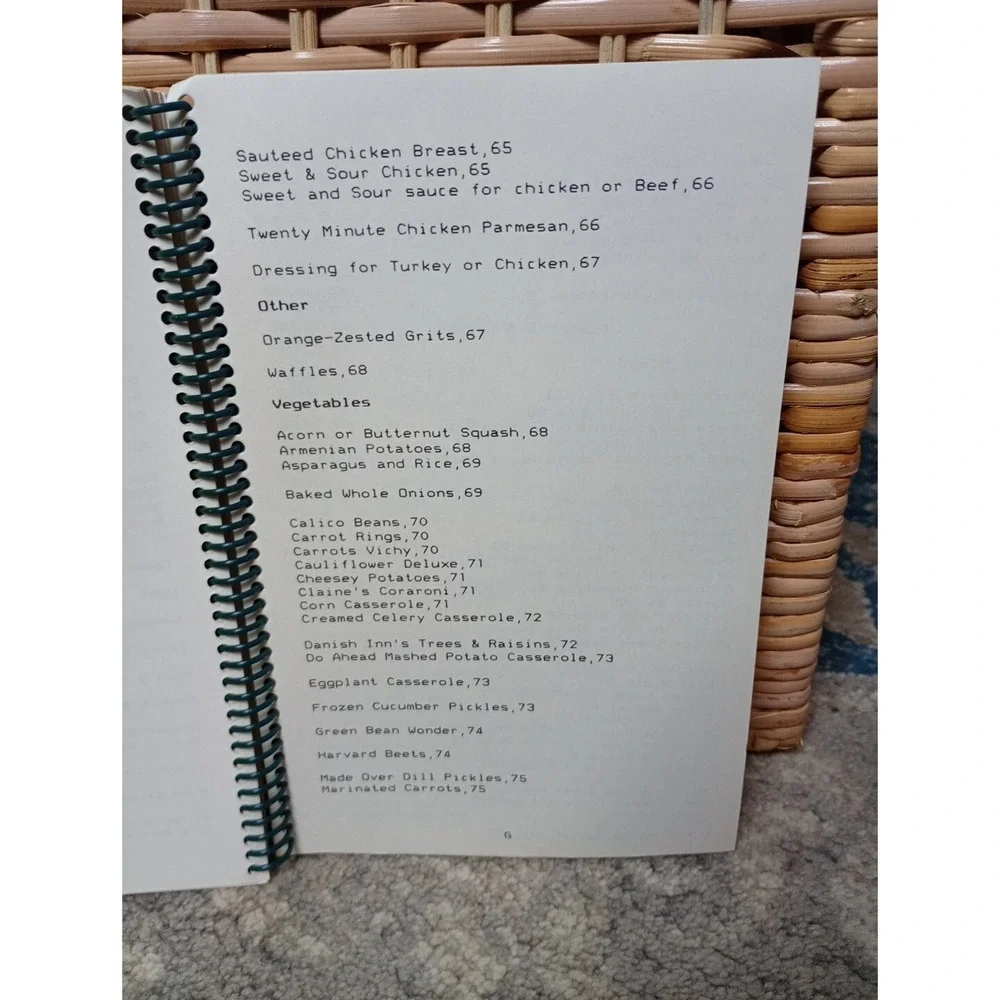 Vtg Spiral Cookbook Grand Olde‎ Players Omaha, Nebraska Community Theater 1980s